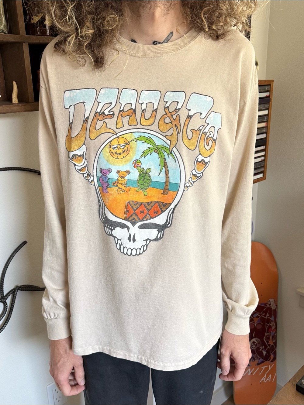 Dead & Co Stealie 2022 Festival Graphic Tee Grateful Dead ~ Size Medium